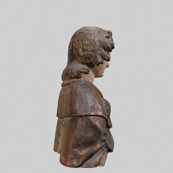 The Bust of a Young Pilgrim Saint